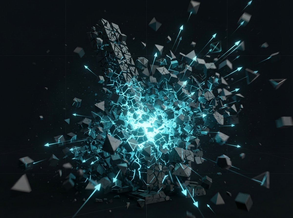 3D rigid-body tower explosive collapse impact