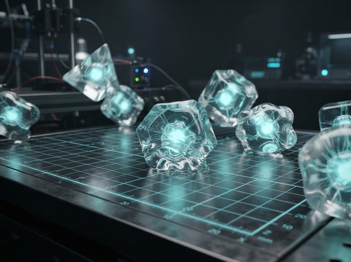 3D elastic soft-body jelly blocks deformation